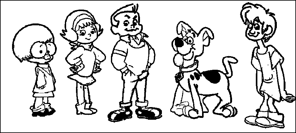Scooby Doo kolorowanki